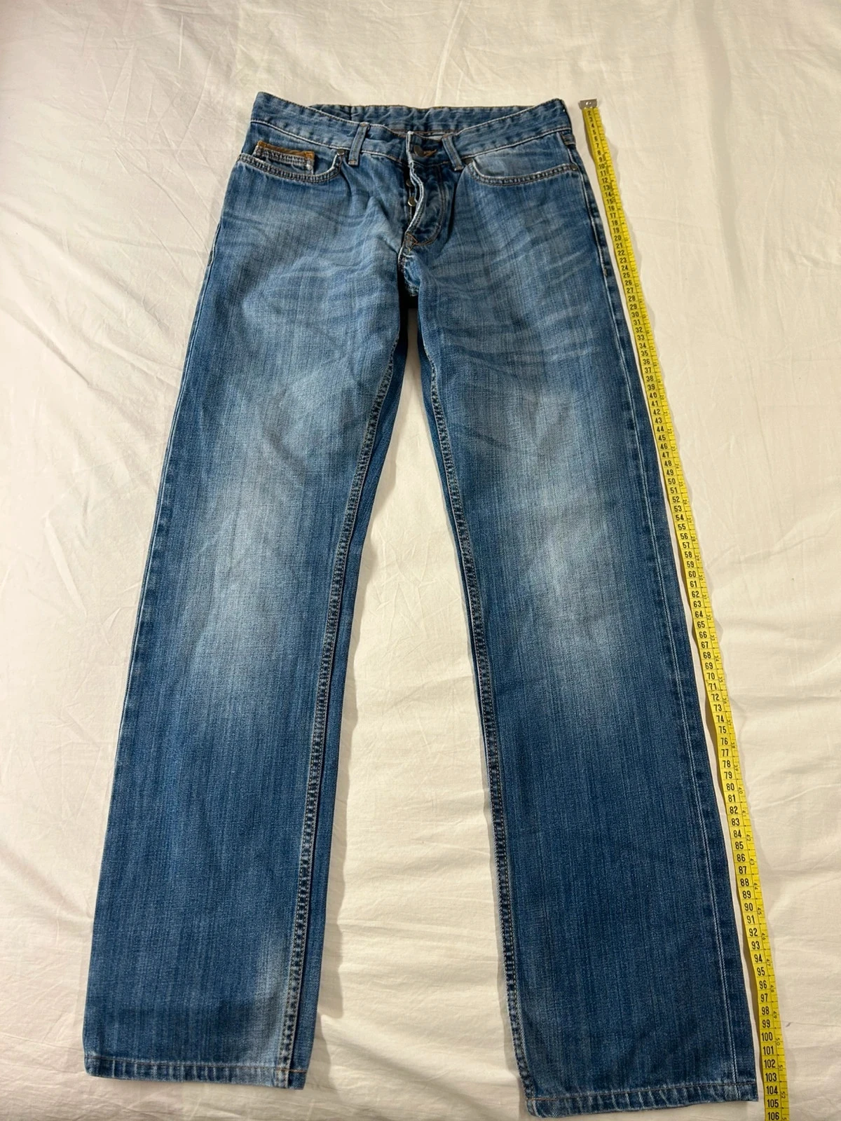 Jean bleu marine Jules coupe droite